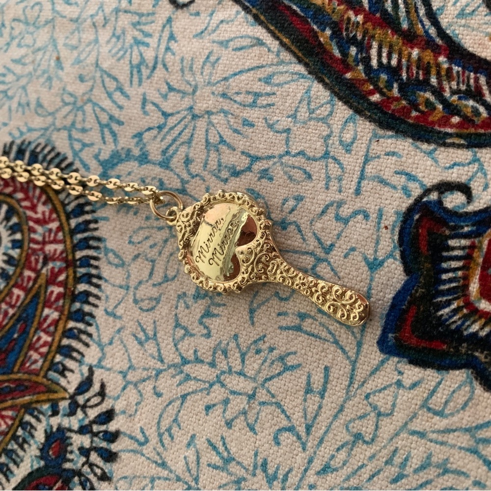 Disney Couture Snow White Mirror Necklace